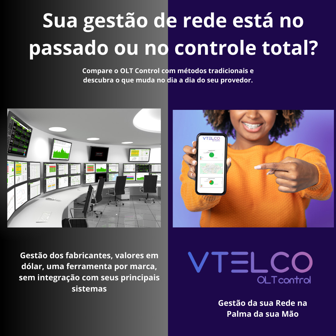 OLT Control - Gestão de Rede na Palma da Mão